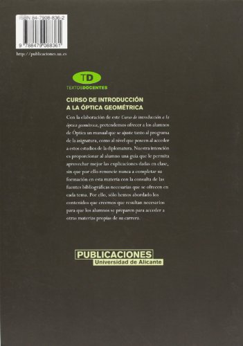 Curso de introducción a la óptica geométrica (Textos docentes)