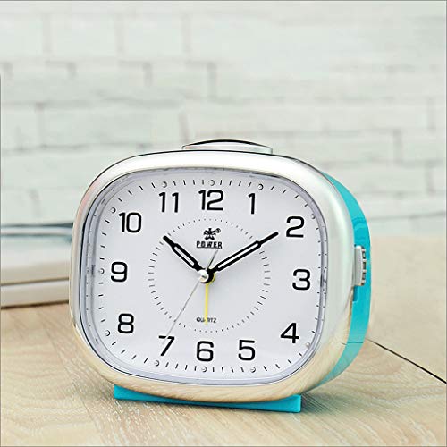 Cxp Boutiques Reloj Despertador De Música Creativa Dormitorio del Estudiante Reloj Electrónico Silencioso Vibración Resistente A Los Golpes Reloj De Mesa Simple