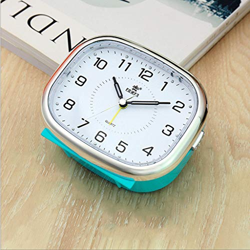 Cxp Boutiques Reloj Despertador De Música Creativa Dormitorio del Estudiante Reloj Electrónico Silencioso Vibración Resistente A Los Golpes Reloj De Mesa Simple