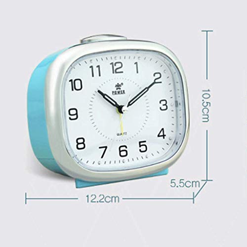 Cxp Boutiques Reloj Despertador De Música Creativa Dormitorio del Estudiante Reloj Electrónico Silencioso Vibración Resistente A Los Golpes Reloj De Mesa Simple