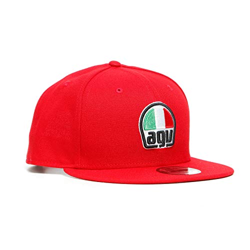 Dainese AGV 9Fifty Snapback Cap, Gorra Visera Plana