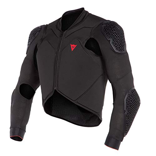 Dainese Rhyolite Safety Jacket Lite Chaqueta de protección MTB, Unisex-Adult, Negro, L