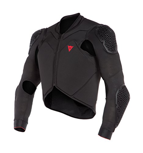 Dainese Rhyolite Safety Jacket Lite Chaqueta de protección MTB, Unisex-Adult, Negro, L
