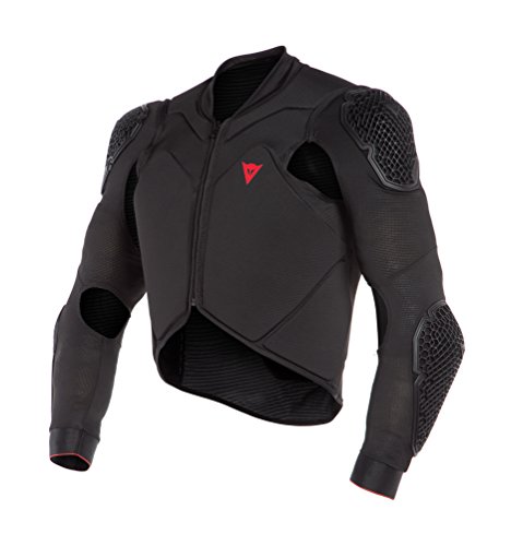 Dainese Rhyolite Safety Jacket Lite Chaqueta de protección MTB, Unisex-Adult, Negro, XL