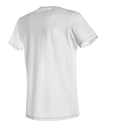 Dainese Velocidad Demon  -  Camiseta de Manga Corta para Hombre Blanco SM