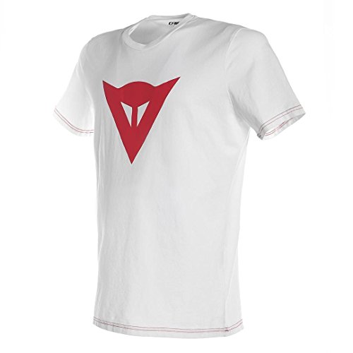 Dainese Velocidad Demon  -  Camiseta de Manga Corta para Hombre Blanco SM