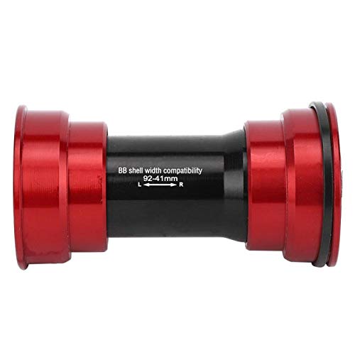 DAUERHAFT Evite la contaminación Bb91 / Bb92 Conveniente(Ceramic Bottom Bracket-Press-in-Red)