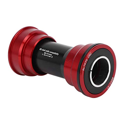 DAUERHAFT Evite la contaminación Bb91 / Bb92 Conveniente(Ceramic Bottom Bracket-Press-in-Red)