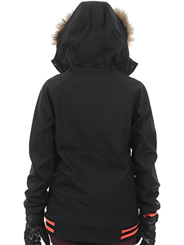 DC Shoes Brooklyn - Chaqueta de esquí para mujer, color negro, talla M