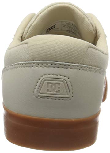 DC Shoes Switch, Zapatillas de Skateboard Hombre, Negro (White/White/Gum Hwg), 39 EU