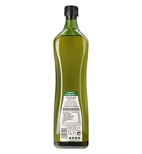 DCOOP Aceite de Oliva Virgen Extra - Aceituna de Perfil Equilibrado y Sabor Persistente, Ideal Para Uso en Crudo, Procedente de Nuestras Cooperativas, Hojiblanca, 1 Litro