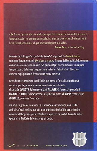 De blues i grana: Sis personatges tornen del passat (Narrativa Blaugrana)