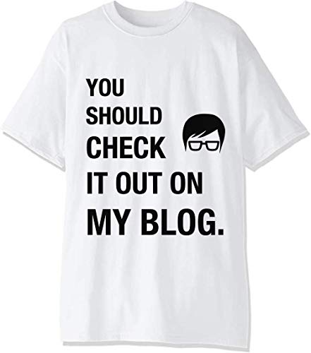 Deberías comprobarlo en la camiseta de My Blog para hombre.