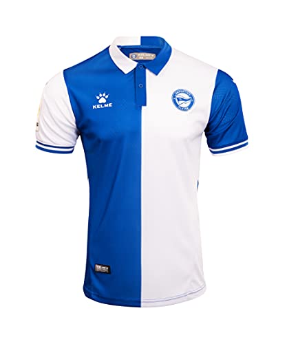 DEPORTIVO ALAVÉS 1ª Equipación 21/22 Camiseta, Adultos Unisex, Albiazul, M