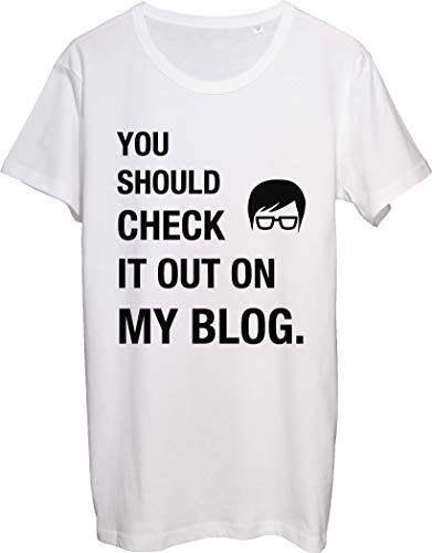 Desconocido You Should Check it on my Blog Camiseta para Hombre Large