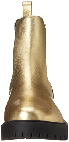 Desigual Shoes_Biker_Gold, Bota Moderna Mujer, Amarillo, 37 EU