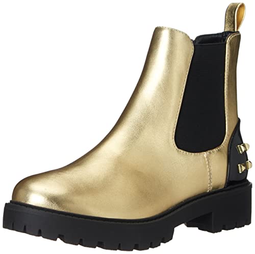 Desigual Shoes_Biker_Gold, Bota Moderna Mujer, Amarillo, 37 EU