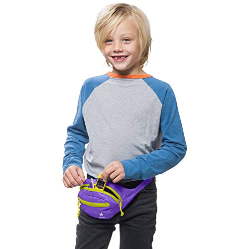 Deuter Junior Belt Riñonera para niños, Unisex-Youth, Violet, 0,7 L