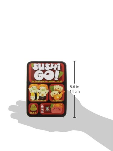 Devir- Sushi Go Juego de Mesa, Multicolor, Miscelanea (BGSUSHI)