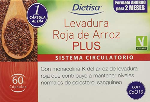 Dielisa - Levadura Roja de Arroz Plus - 60 cápsulas