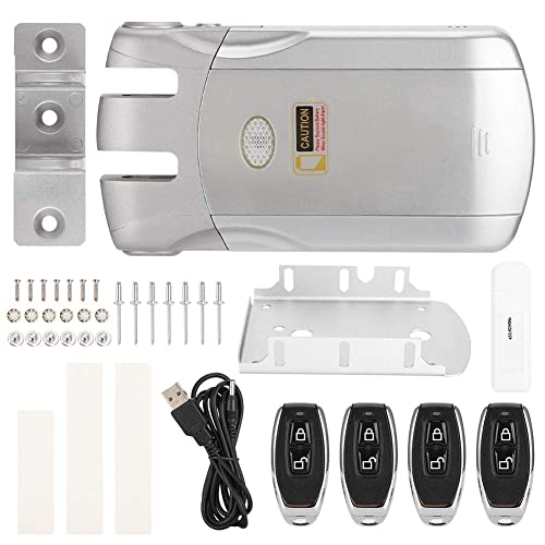 Diseño Simple WiFi Control Remoto Inalámbrico Smart Door Lock Invisible Sin Llave Tocando La Cerradura Home Security Lock