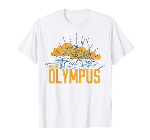 Disney Hercules Mount Olympus Outline Poster Camiseta