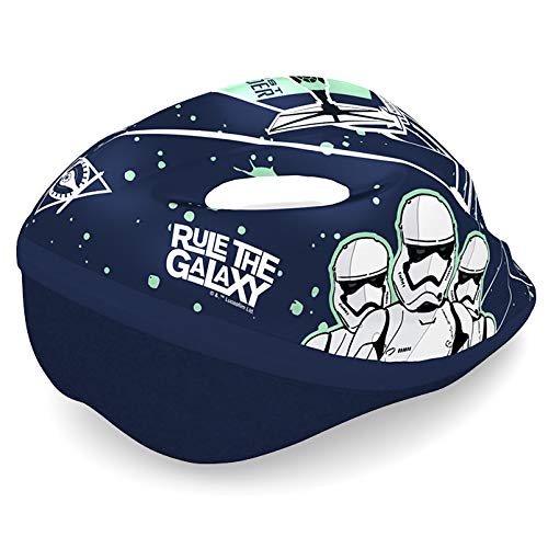 Disney Jungen Stra Wars Casco de Ciclismo Multicolor, 52-56 cm Circunferencia de la Cabeza: