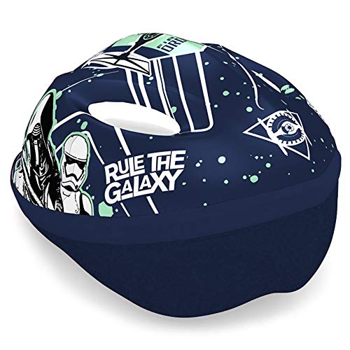 Disney Jungen Stra Wars Casco de Ciclismo Multicolor, 52-56 cm Circunferencia de la Cabeza: