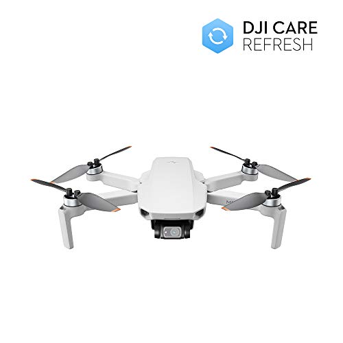 DJI Mini 2 Combo EU Care Refresh, Dron Ligero y Portátil, Batería 31 Minutos, Distancia Transmisión 6 Km, Sin Tarjeta