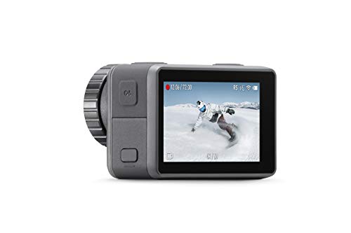 DJI Osmo Action Cam Cámara digital con 11m Pantalla dual Resistente al agua 4K HDR-Video 12MP 145 ° Cámara angular Negro