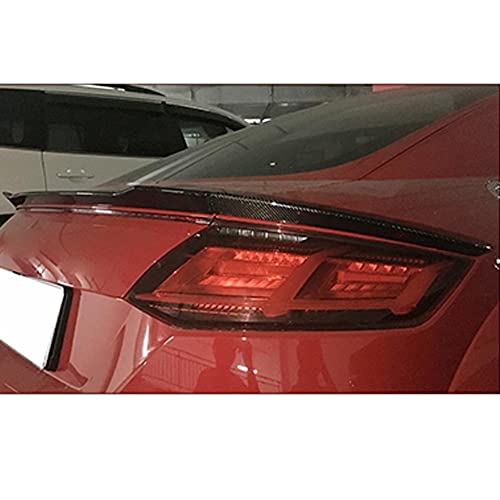 DOUE Alas De Alerón Trasero De Fibra De Carbono, para Audi TT 8S TTS TTRS TT Quattro SLINE Coupe 2 Puertas 2015-2017 3 Unids/Set