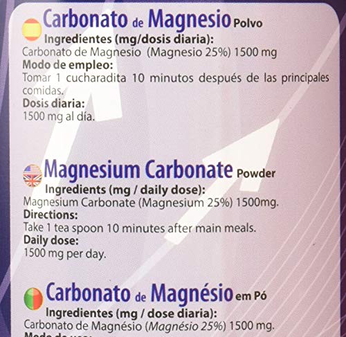 Drasanvi Carbonato De Magnesio, color Sin, 200 g