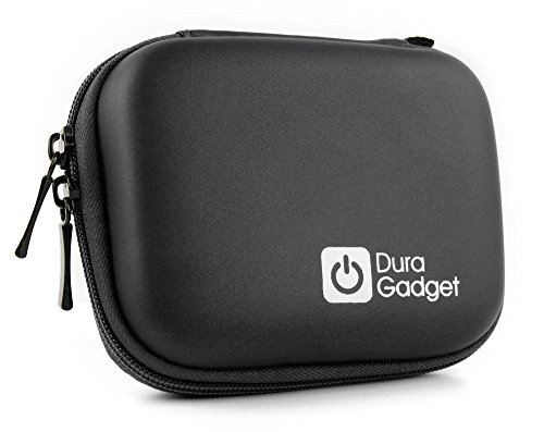 DURAGADGET Estuche Rígido para Videocámara Contour Roam 3 | Tomtom Bandit | DxO One - Negro