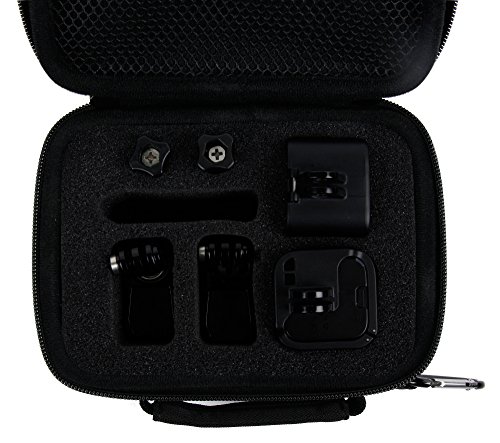 DURAGADGET Mini Estuche/Funda De Viaje para GoPro Hero4 Session/Session Surf - con Asa Y Mosquetón - Diseño De Viaje Exclusivo