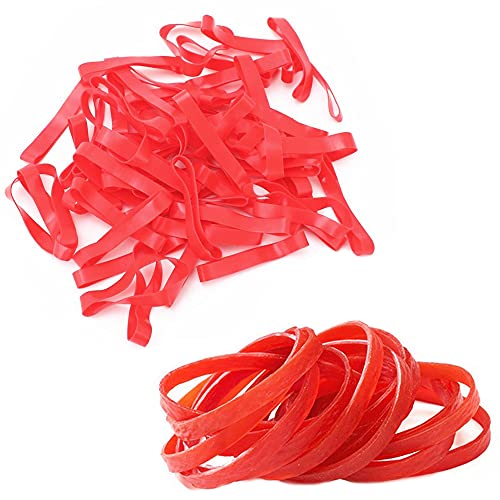 Dzsomt Gomas Elasticas Papeleria 100 Piezas Gomas Elásticas Goma Elastica Bandas de Goma Gomas Elasticas Rubber Bands para Materiales de Oficina Hogar Escuela