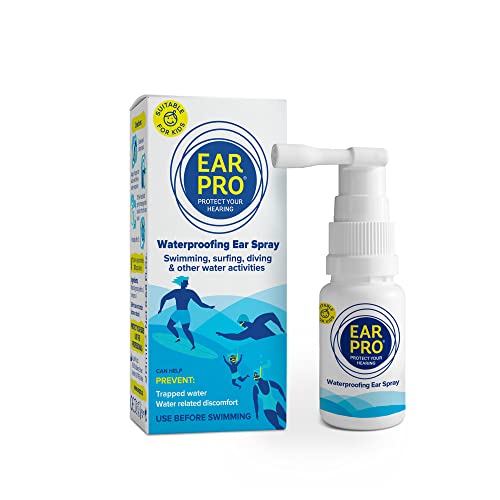 Ear Pro spray completamente natural para los oídos niños y adultos que evita la retención de agua y los problemas relacionados con el agua en el oído
