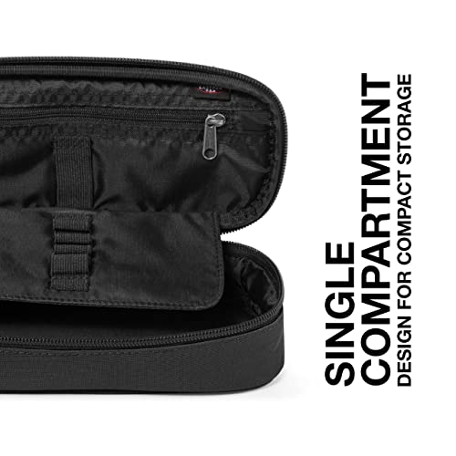 Eastpak Oval Single Estuche, 22 Cm, Negro (Black)