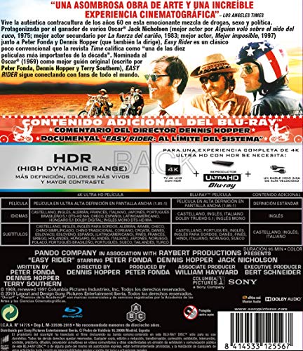 Easy Rider (4K Ultra HD + BD) [Blu-ray]
