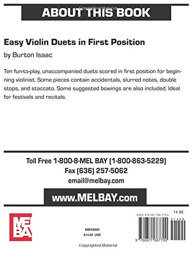 Easy Violin Duets in First Position