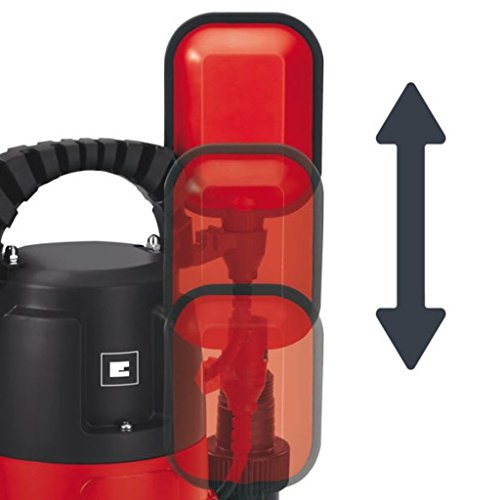 Einhell Bomba sumergible de agua limpia con cable - GH-SP 2768 - 270 W, capacidad de 6800 l/h, interruptor de flotador, profundidad 5 m, enrollamiento de cable. manguera 47.8 mm