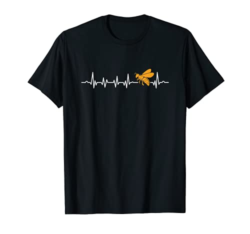 El latido del corazón de la abeja Apicultor Apicultura Panal Camiseta