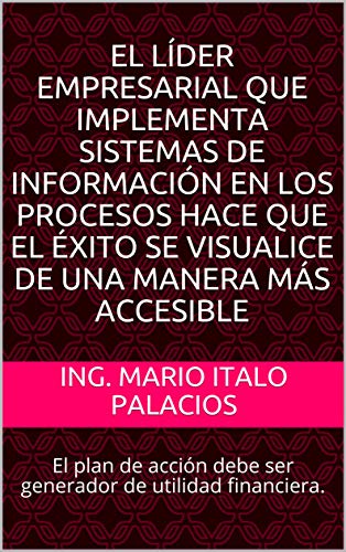 EL LÍDER EMPRESARIAL QUE IMPLEMENTA SISTEMAS DE INFORMACIÓN EN LOS PROCESOS HACE QUE EL ÉXITO SE VISUALICE DE UNA MANERA MÁS ACCESIBLE: El plan de acción debe ser generador de utilidad financiera.