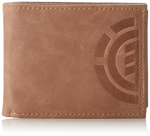 Element Daily Elite Wallet Wallet, Hombre, Brown, One Size