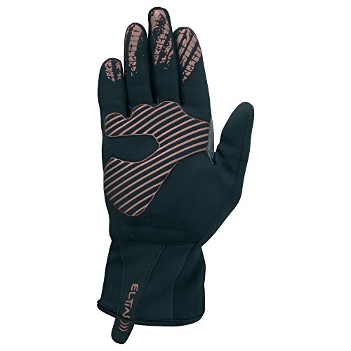 ELTIN Ultralight - Guantes Unisex, Color Negro/Gris, Talla L