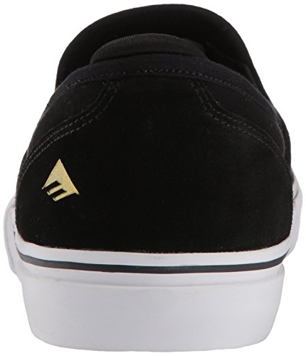 Emerica Wino G6 Slip-on -Fall 2018-(6101000111-715) - Black/White/Gold - 12