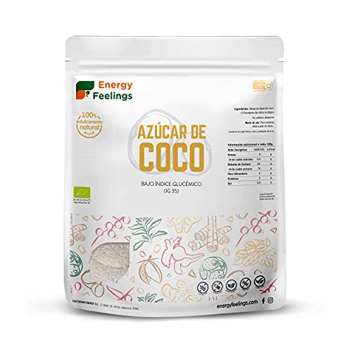 Energy Feelings Azúcar De Coco Ecológico, Xxl, 1000 Gramo