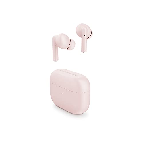 Energy Sistem Earphones True Wireless Style 2 (True Wireless Stereo, Bluetooth 5.0, Deep Bass, Charging Case)-Rosa