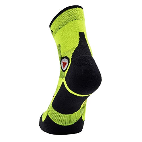 Enforma Running Light Premium Elite Calcetines Deportivos, Unisex, Amarillo, M (39-41)