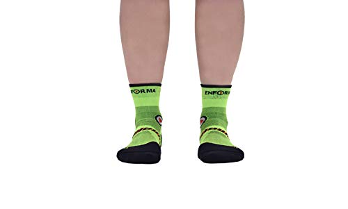 Enforma Running Light Premium Elite Calcetines Deportivos, Unisex, Amarillo, M (39-41)