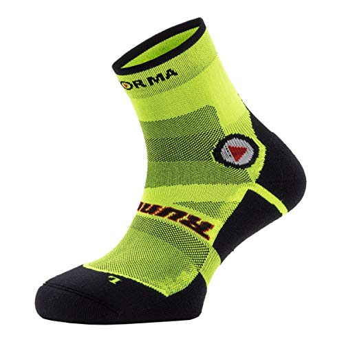 Enforma Running Light Premium Elite Calcetines Deportivos, Unisex, Amarillo, M (39-41)